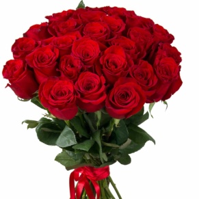 Букет из 27 красных роз